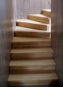 Забежная лестница «С поворотом на 180 градусов»
